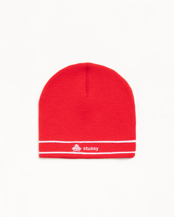 stüssy CLOVER SKULLCAP Red