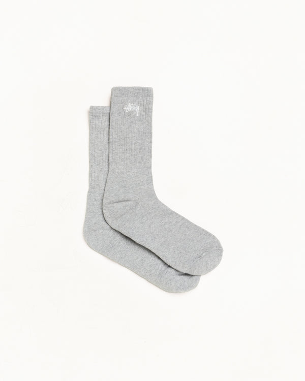 stüssy CREW SOCKS 3 PACK Grey Heather