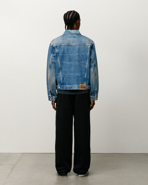 Stüssy DENIM TRUCKER JACKET Weekend Wash