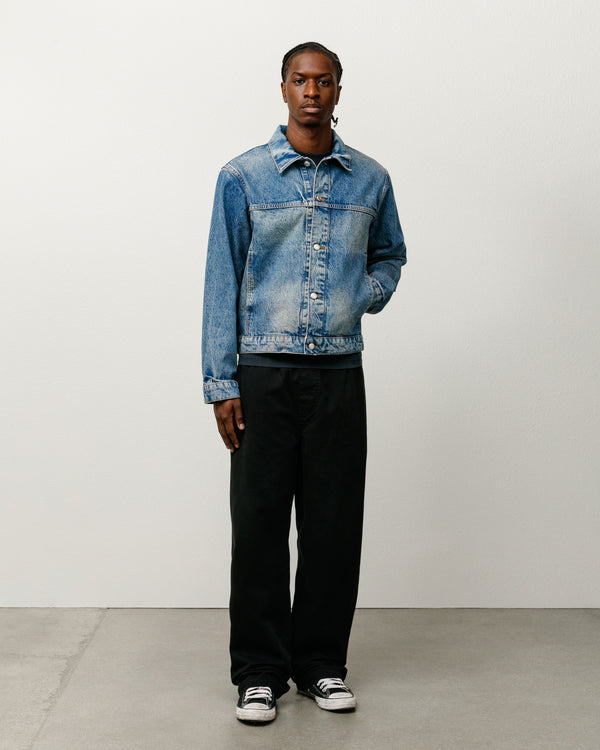 stüssy DENIM TRUCKER JACKET Weekend Wash
