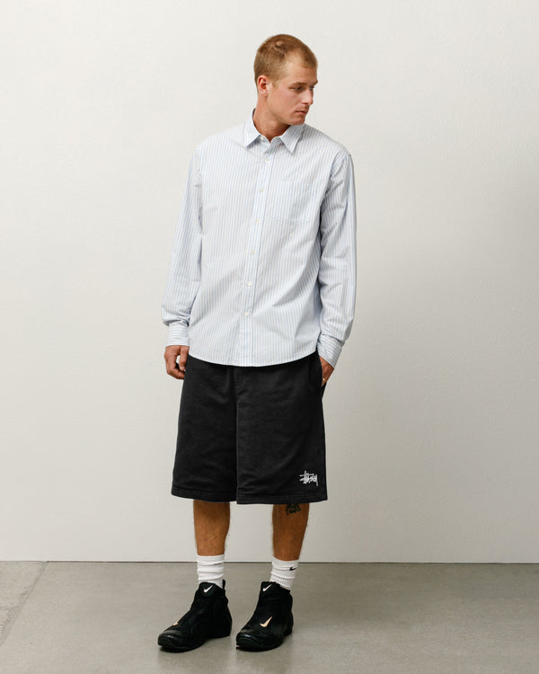 stüssy DOUBLE LAYER JERSEY SHORT Black