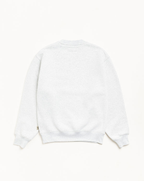 Stüssy FLEECE CREW Ash Heather