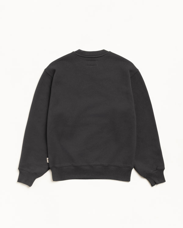 Stüssy FLEECE CREW Black