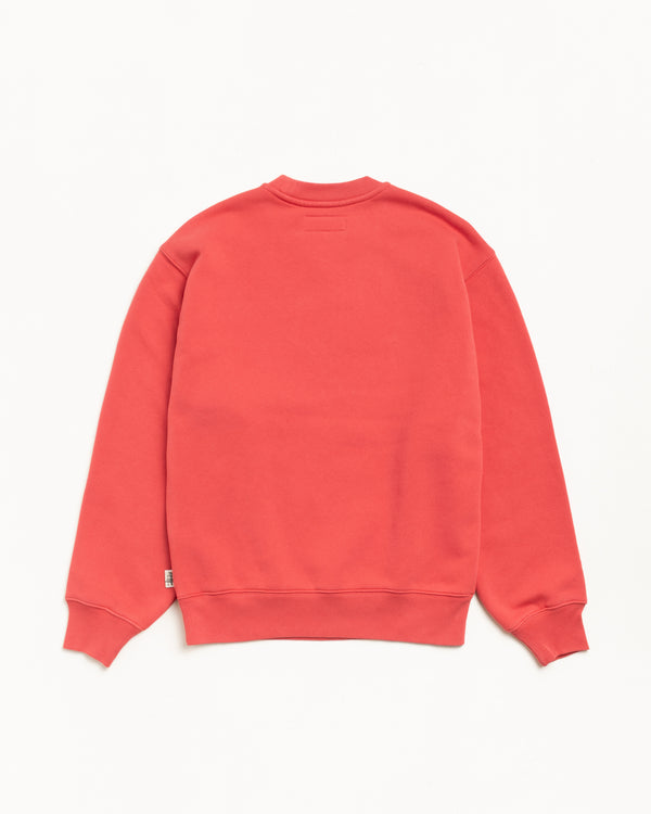 Stüssy FLEECE CREW Red