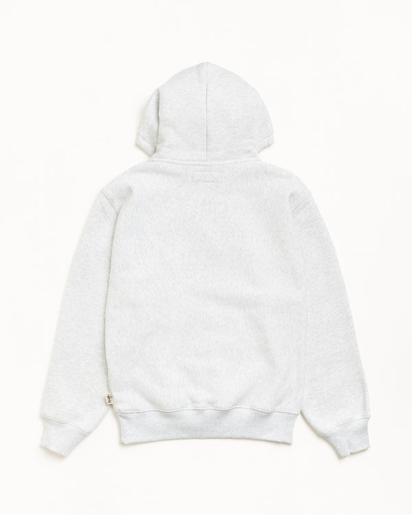 Stüssy FLEECE HOODIE Ash Heather