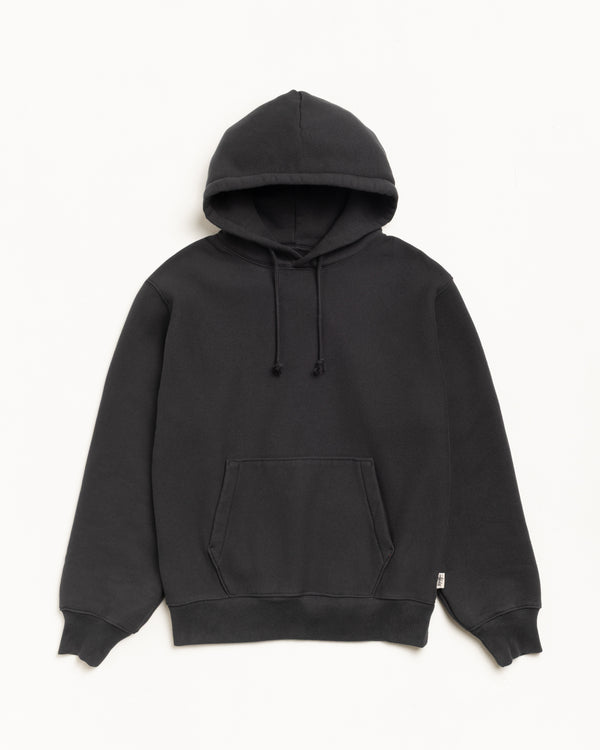 stüssy FLEECE HOODIE Black