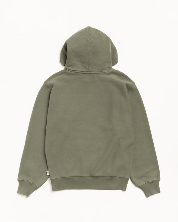 Stüssy FLEECE HOODIE Green