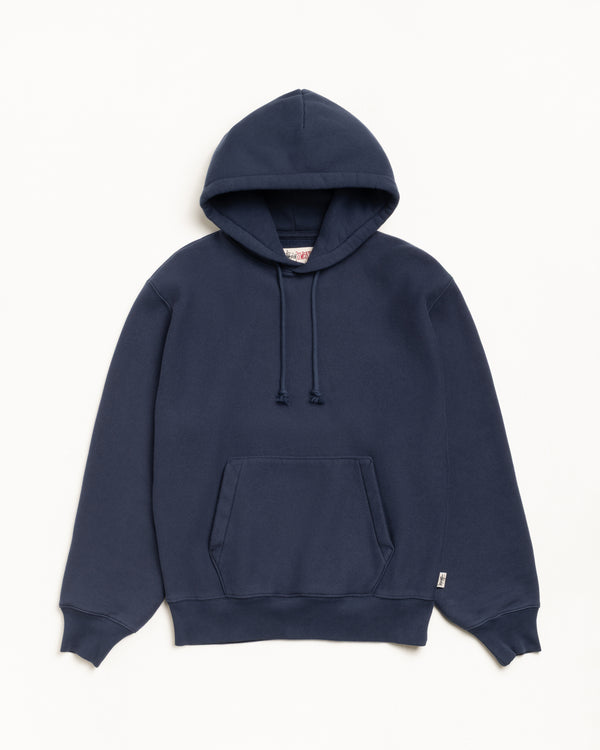 stüssy FLEECE HOODIE Navy