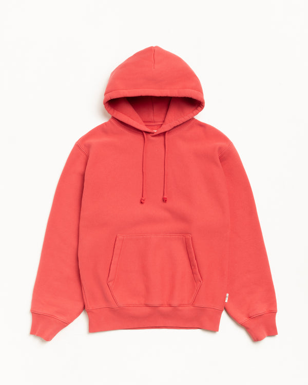 stüssy FLEECE HOODIE Red