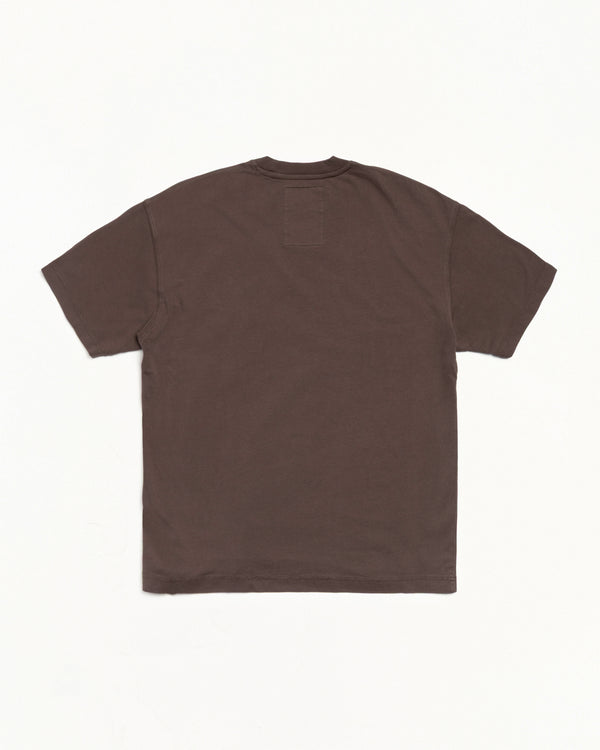 Stüssy GARMENT DYED SS TEE Brown
