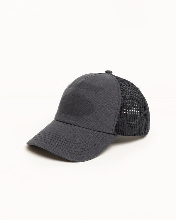 Stüssy GHOST LOGO TRUCKER Black