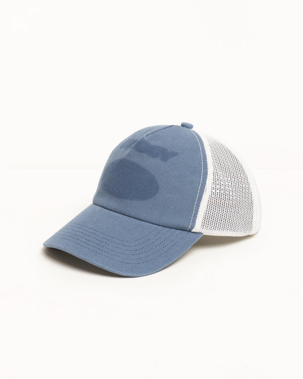 Stüssy GHOST LOGO TRUCKER Blue