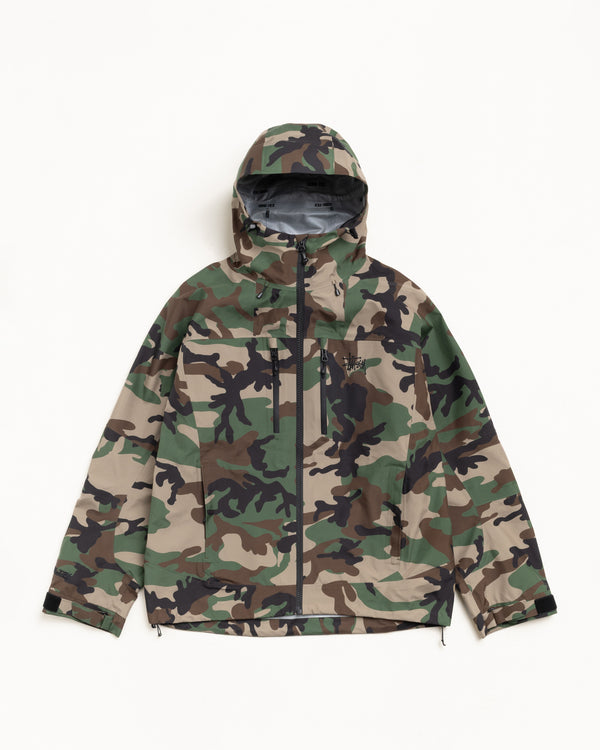 stüssy GORE-TEX® GUIDE SHELL Woodland Camo