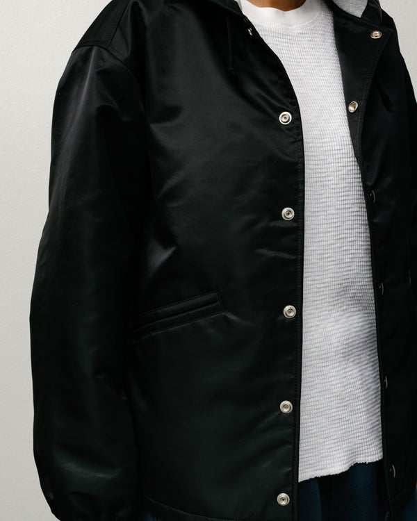 Stüssy HOODED COACHES JACKET Black