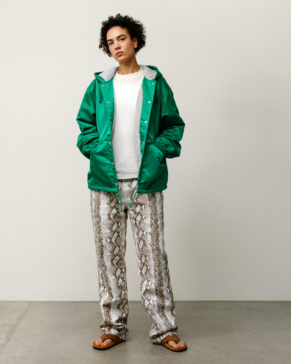 Stüssy HOODED COACHES JACKET Green