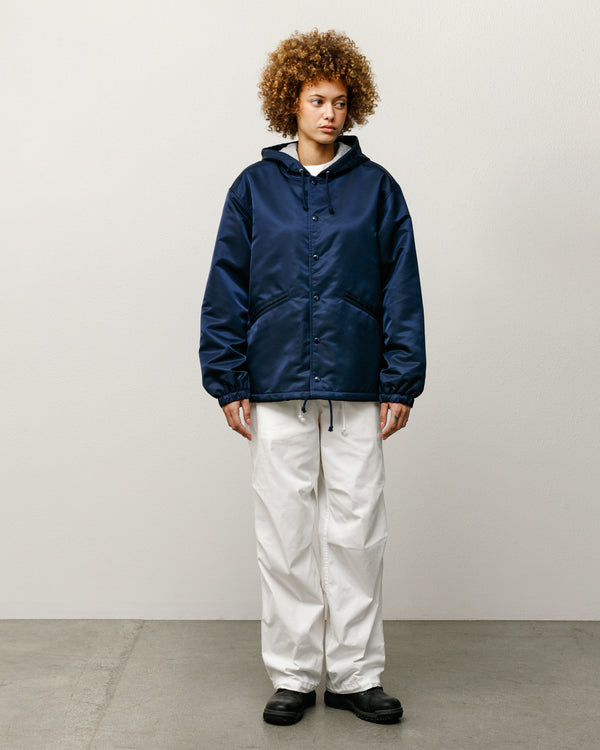 Stüssy HOODED COACHES JACKET Navy