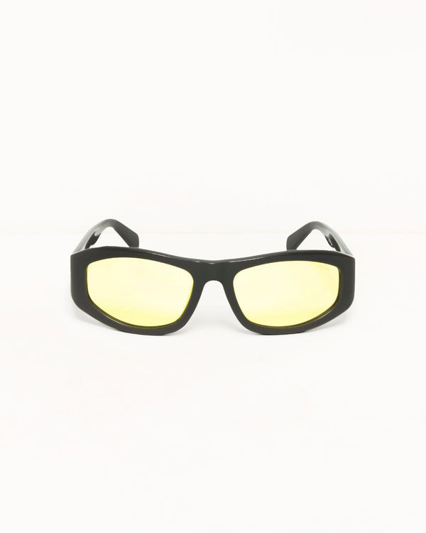 Stüssy LANDON SUNGLASSES Grey/Yellow Lens