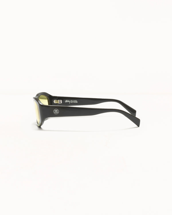 Stüssy LANDON SUNGLASSES Grey/Yellow Lens
