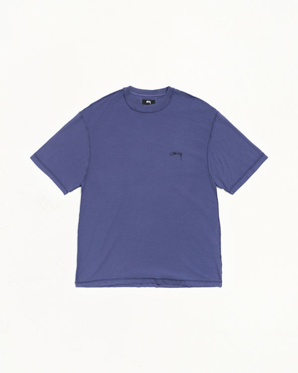 stüssy LAZY TEE Vintage Navy