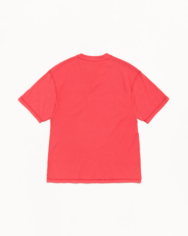 Stüssy LAZY TEE Washed Red