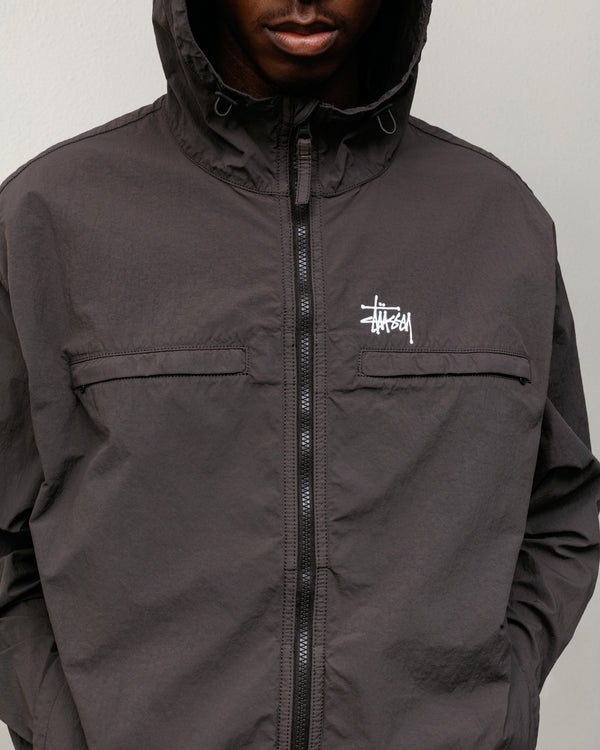 Stüssy LIGHTWEIGHT HOODED JACKET Brown