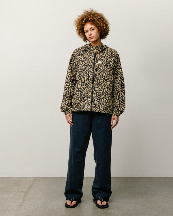 Stüssy LIGHTWEIGHT HOODED JACKET Cheetah