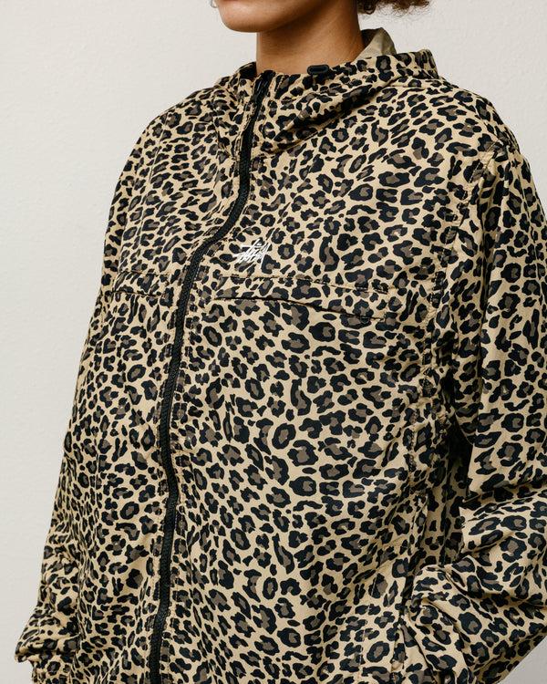 Stüssy LIGHTWEIGHT HOODED JACKET Cheetah