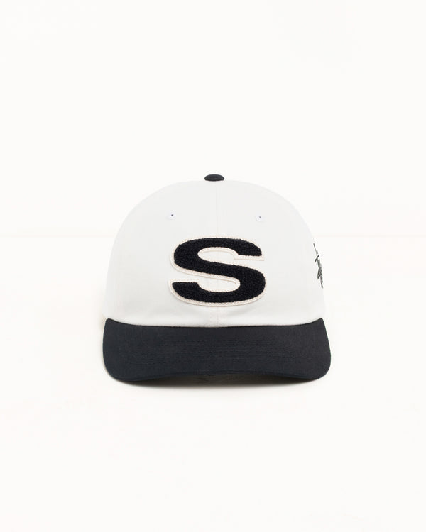 stüssy LOW PROFILE CHENILLE S SNAPBACK Natural
