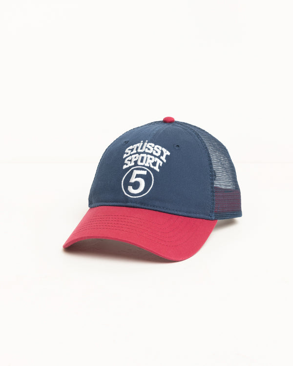 Stüssy LOW PROFILE SPORT 5 STRAPBACK Navy