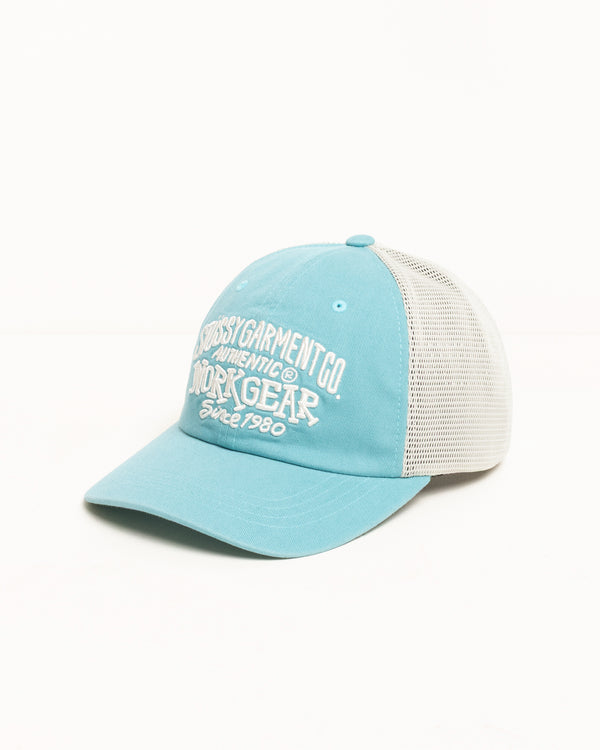 Stüssy LOW PROFILE WORKGEAR STRAPBACK Teal