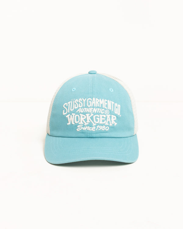 stüssy LOW PROFILE WORKGEAR STRAPBACK Teal
