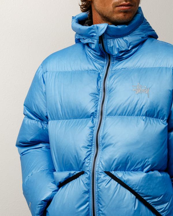 Stüssy MICRO RIPSTOP DOWN PARKA Sky Blue