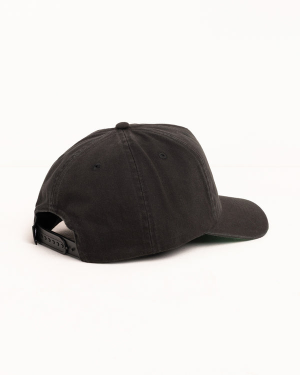Stüssy MID-DEPTH BIG STOCK SNAPBACK Black