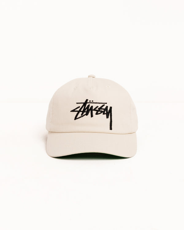 stüssy MID-DEPTH BIG STOCK SNAPBACK Faded Tan