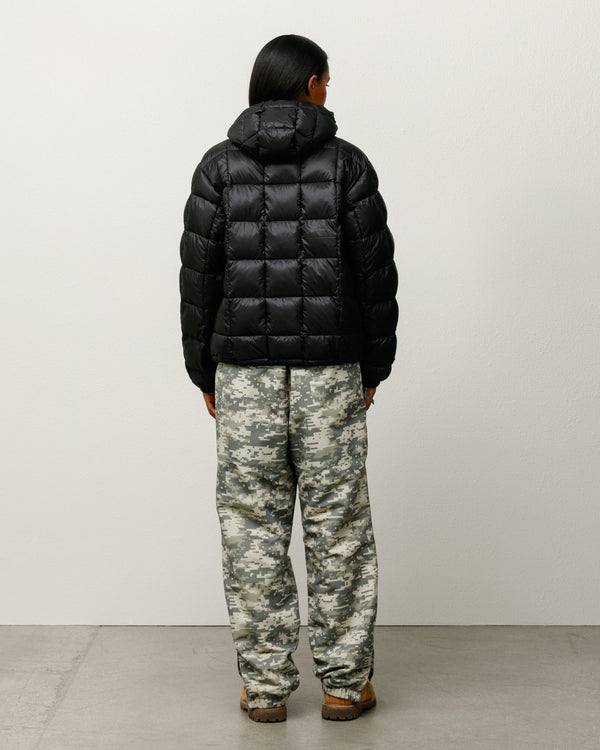 Stüssy MIDWEIGHT HOODED PUFFER Black