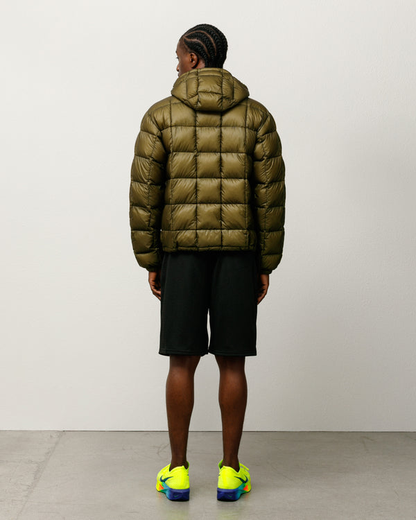 Stüssy MIDWEIGHT HOODED PUFFER Olive