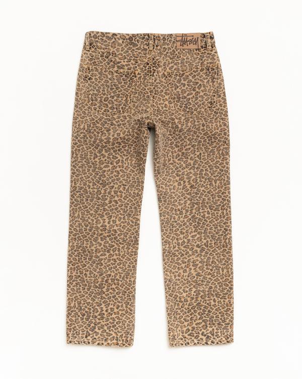 Stüssy NEW CLASSIC JEAN DENIM Leopard