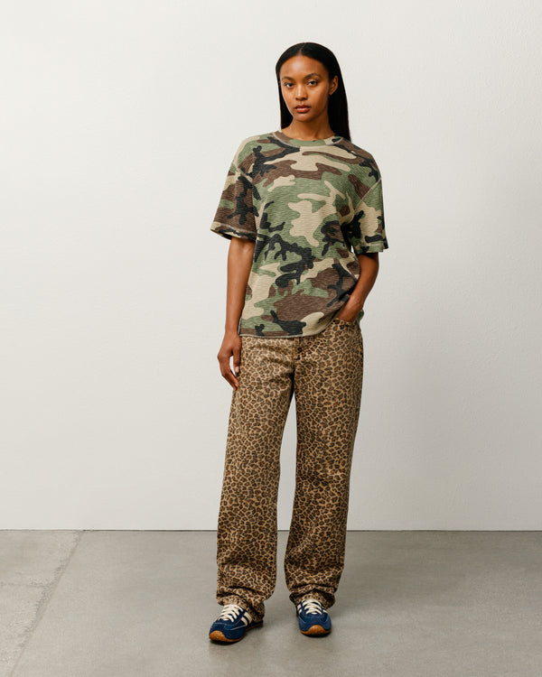 stüssy NEW CLASSIC JEAN DENIM Leopard