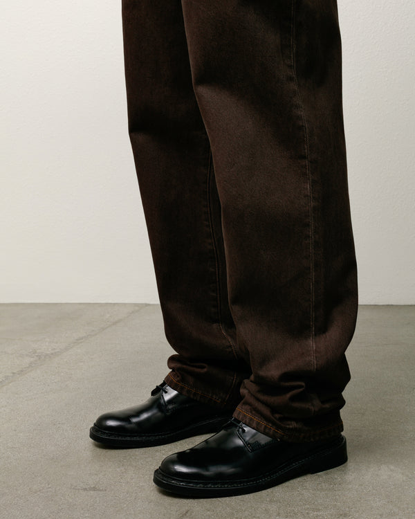 Stüssy NEW CLASSIC JEAN DENIM Resin Wash Brown