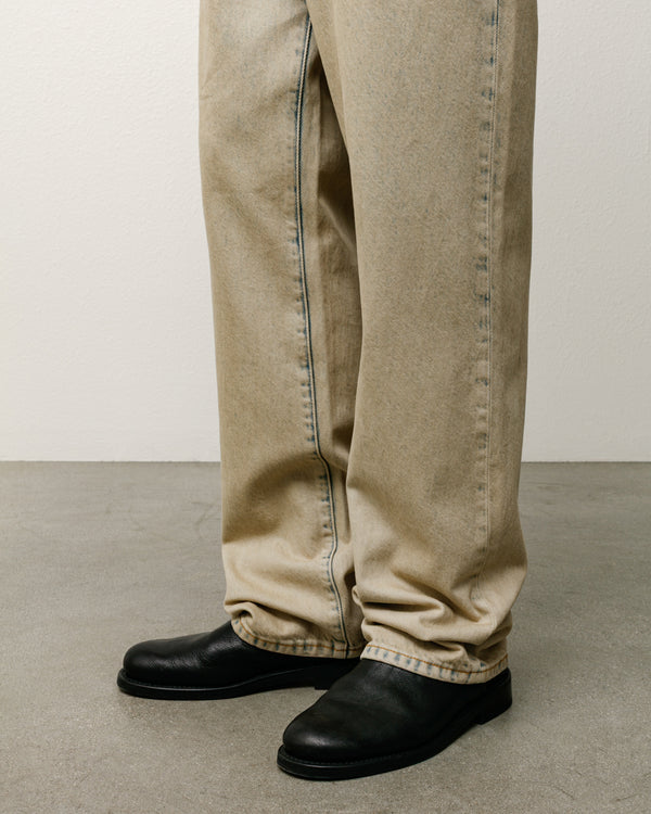 Stüssy NEW CLASSIC JEAN DENIM Resin Wash Khaki