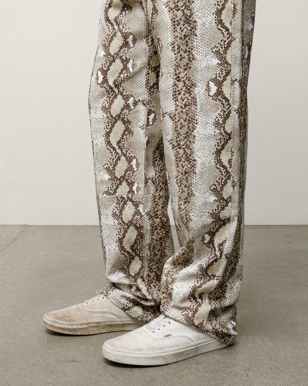Stüssy NEW CLASSIC PANT LEATHER Snake