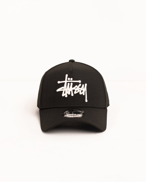 stüssy NEW ERA 9FORTY BASIC SNAPBACK Black