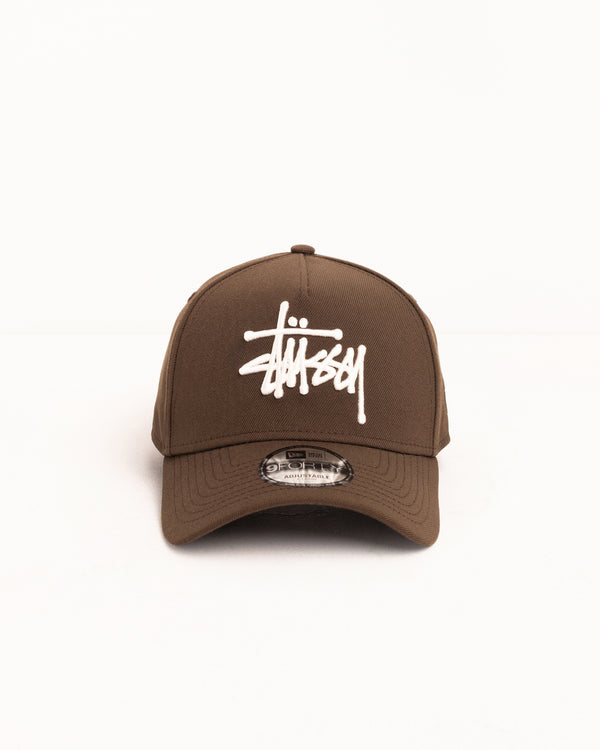 stüssy NEW ERA 9FORTY BASIC SNAPBACK Brown
