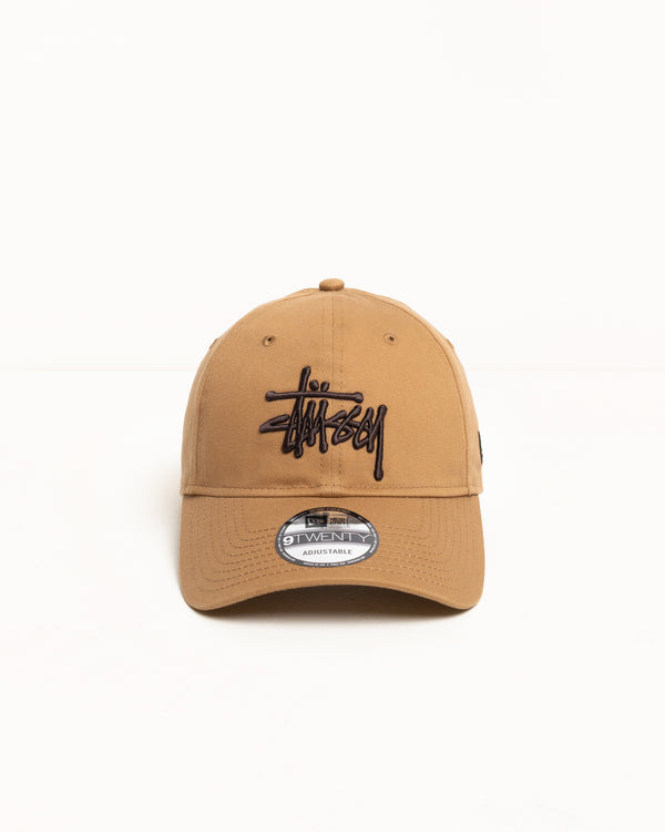 stüssy NEW ERA 9TWENTY BASIC STRAPBACK Wheat