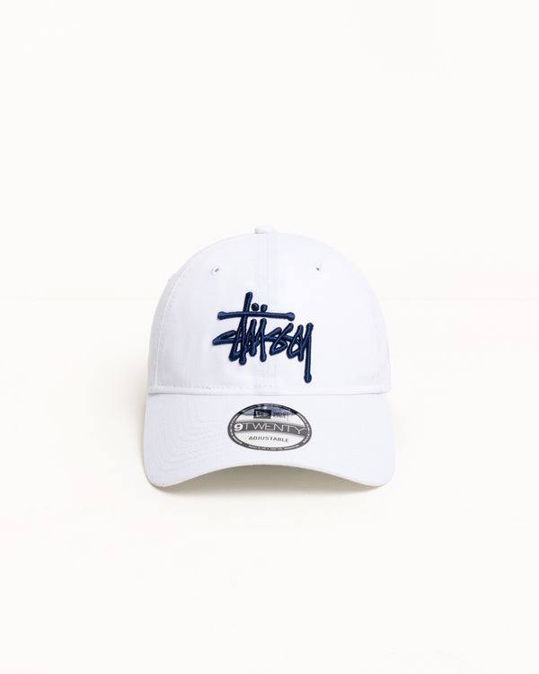 stüssy NEW ERA 9TWENTY BASIC STRAPBACK White