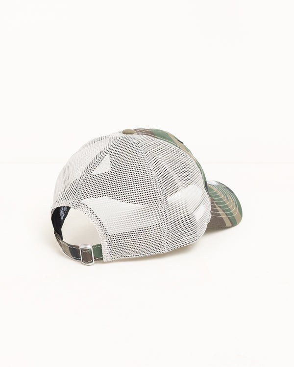 Stüssy NEW ERA 9TWENTY BASIC TRUCKER Woodland Camo