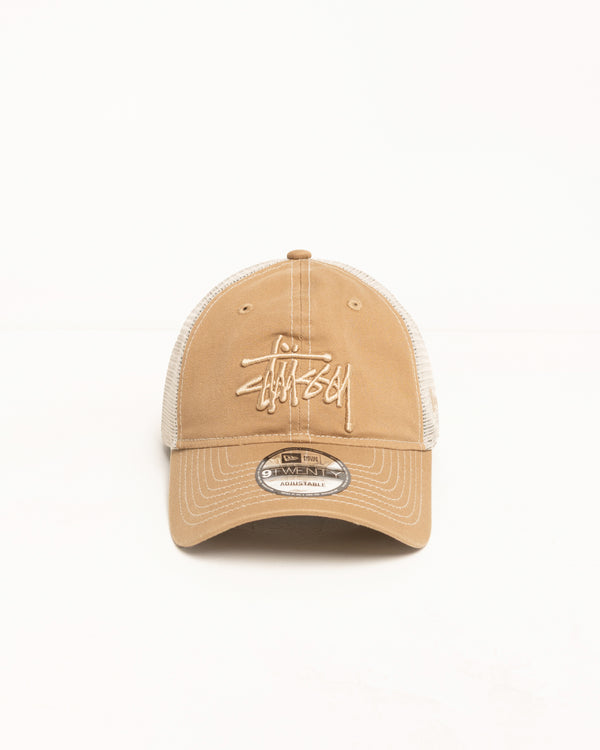 stüssy NEW ERA 9TWENTY TONAL BASIC TRUCKER Khaki