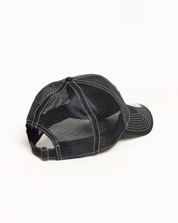 Stüssy NEW ERA 9TWENTY WASHED BASIC TRUCKER Black