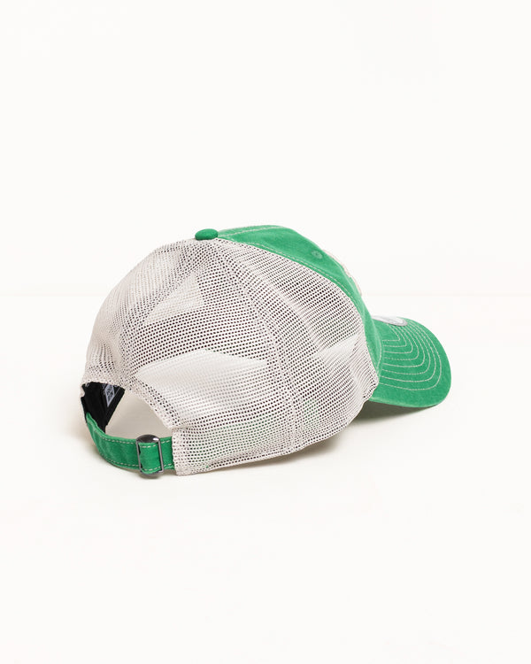 Stüssy NEW ERA 9TWENTY WASHED BASIC TRUCKER Green