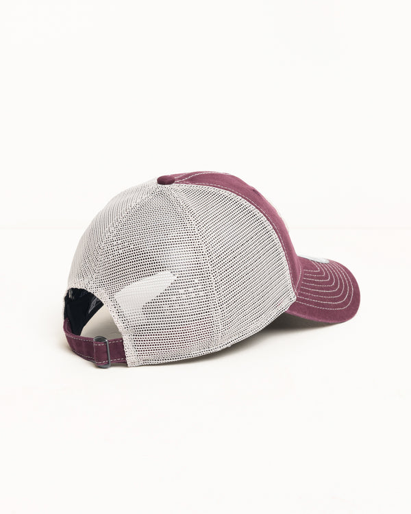 Stüssy NEW ERA 9TWENTY WASHED BASIC TRUCKER Maroon